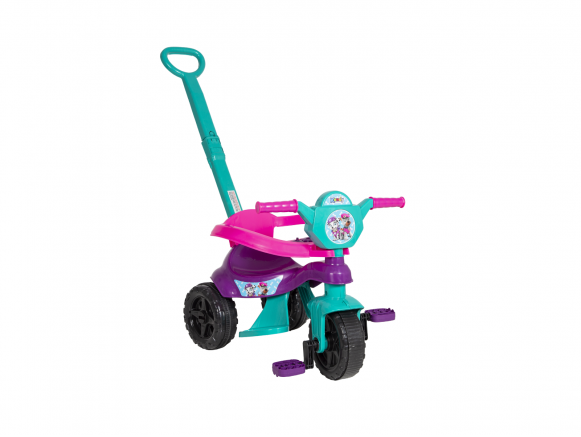 CARRINHO DE PASSEIO/PEDAL INFANTIL KEMOTOCA BABY DOG ROXO