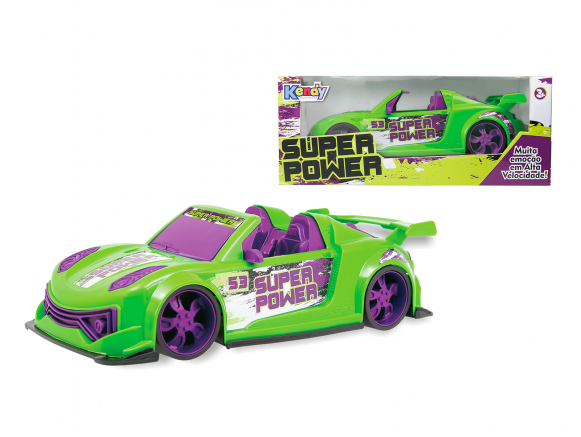 CARRINHO DE BRINQUEDO SUPER POWER