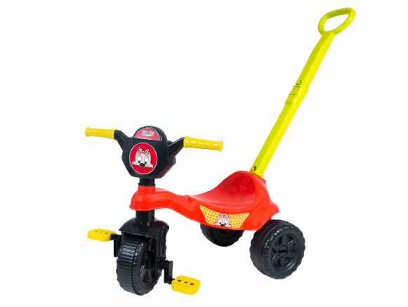 CARRINHO DE PASSEIO/PEDAL INFANTIL KEMOTOCA MENINA