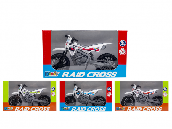 MOTO DE BRINQUEDO RAID CROSS 