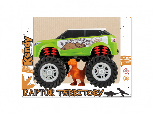 CARRINHO DE BRINQUEDO  RAPTOR TERRITORY 