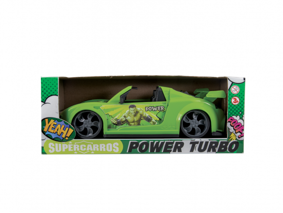 CARRINHO DE BRINQUEDO SUPER CARROS POWER TURBO