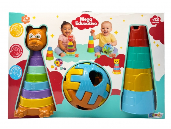 BRINQUEDO EDUCATIVO MEGA EDUCATIVO