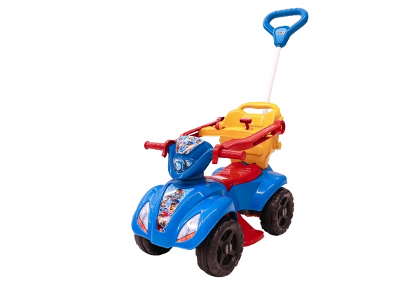  CARRINHO DE PASSEIO QUADRICICLO DOG MENINO AZUL