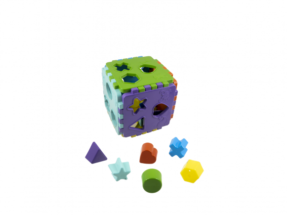 BRINQUEDO EDUCATIVO DE ENCAIXAR CUBO EDUCA MAIS