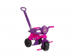 CARRINHO DE PASSEIO/PEDAL INFANTIL KEMOTOCA BABY DOG ROSA