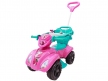 CARRINHO DE PASSEIO QUADRICICLO DOG MENINA ROSA